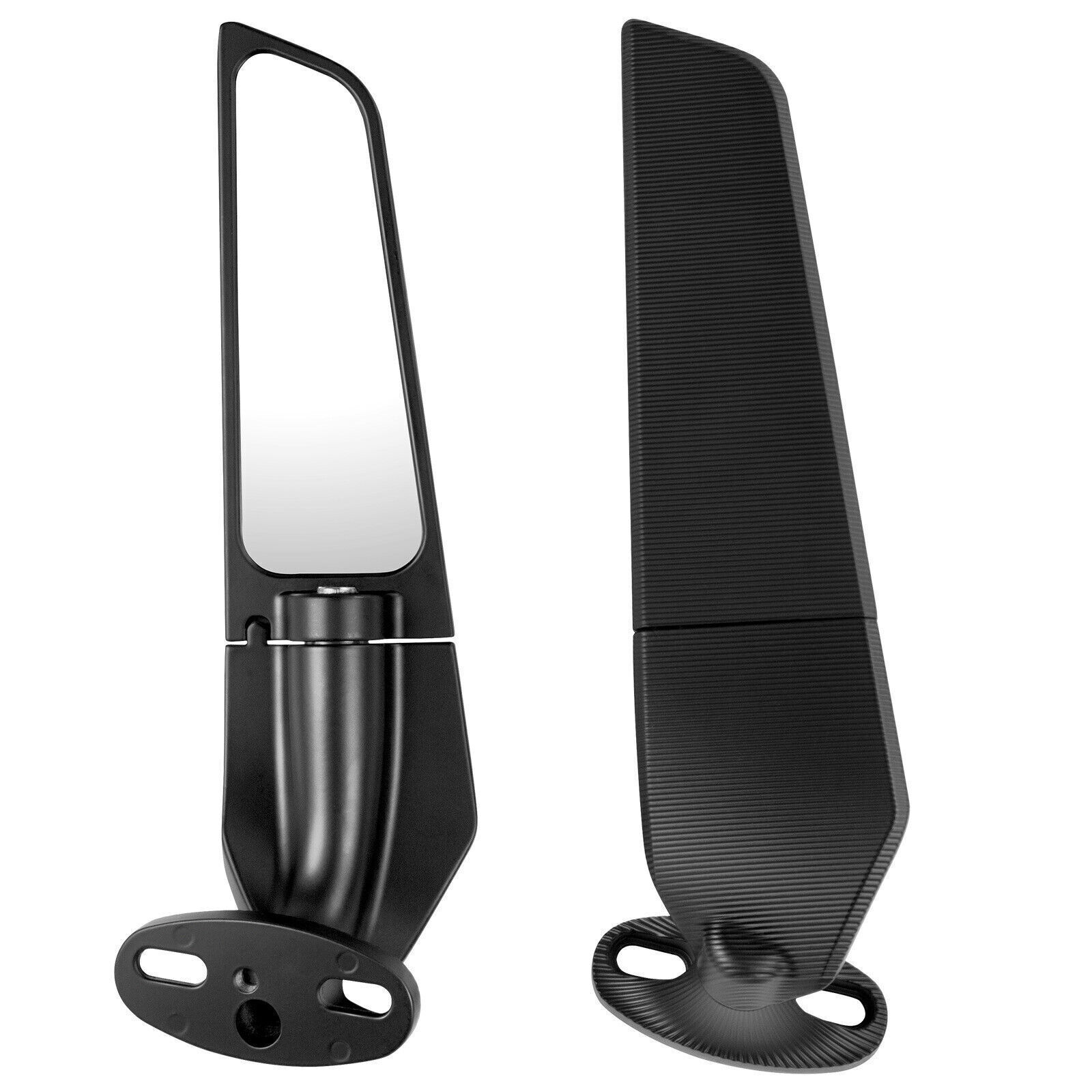 Side Mirrors Fit For Yamaha YZF R1 R3 R6 Rearview Wind Wing Mirror Adjustable