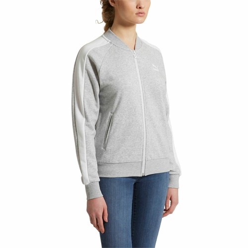 

[577953-04] Женская спортивная куртка Puma Classics T7, Light gray heather