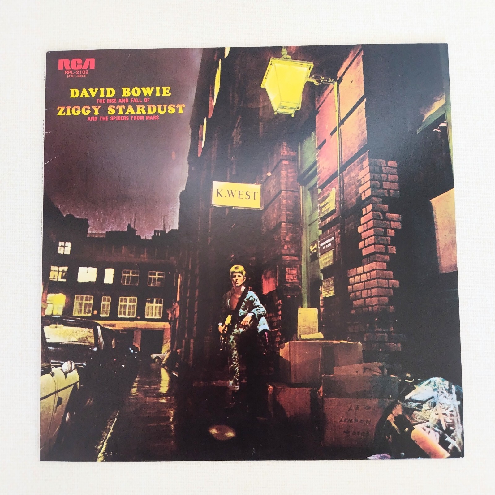 デヴィッドボウイ 名盤 レコード ジギースターダスト UKオリジナル盤