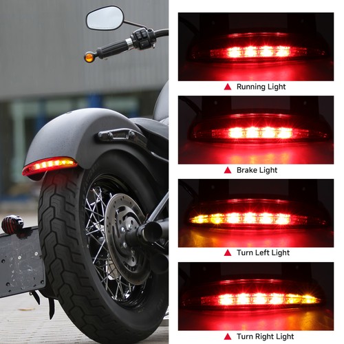 Motorcycle LED Fender Brake Stop Tail Lights For Harley Sportster
