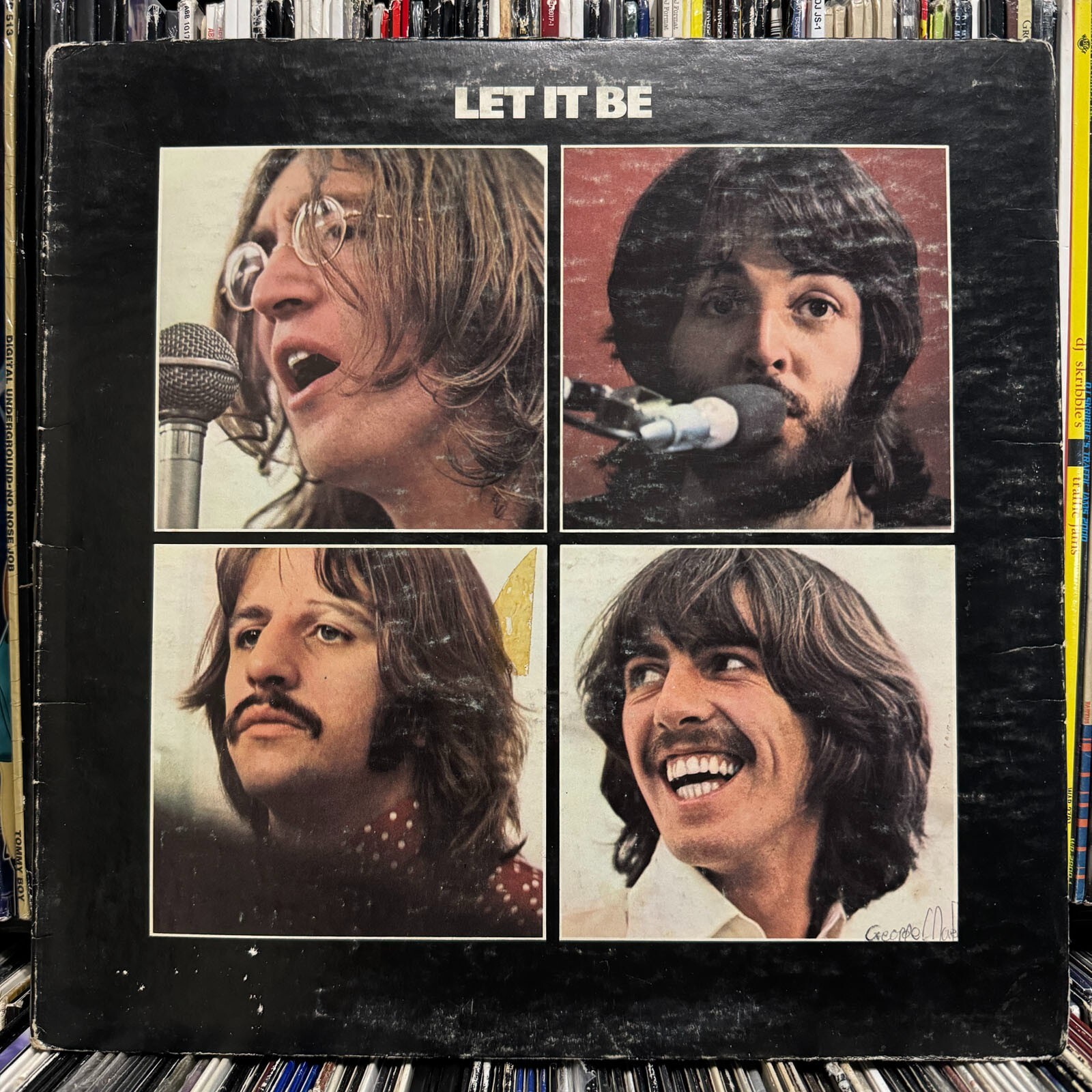 THE BEATLES - LET IT BE (VINYL LP) 1970!!! RARE!!! APPLE &frasl; AR