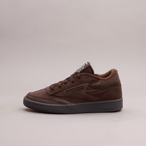 

Новые мужские туфли Reebok Classics x Adsum Club C Mid II Brown Limited Edition IF7935, Коричневый