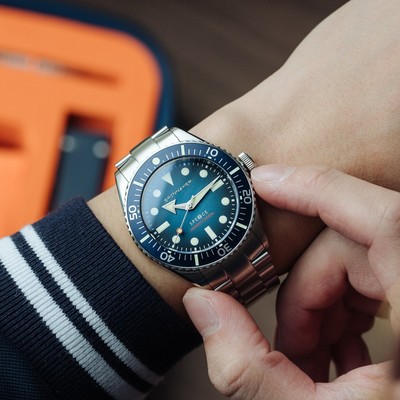 SPINNAKER SPINNAKER SPENCE 300 STAINLESS STEEL 40MM JAPANESE AUTOMATIC WRISTWATCH