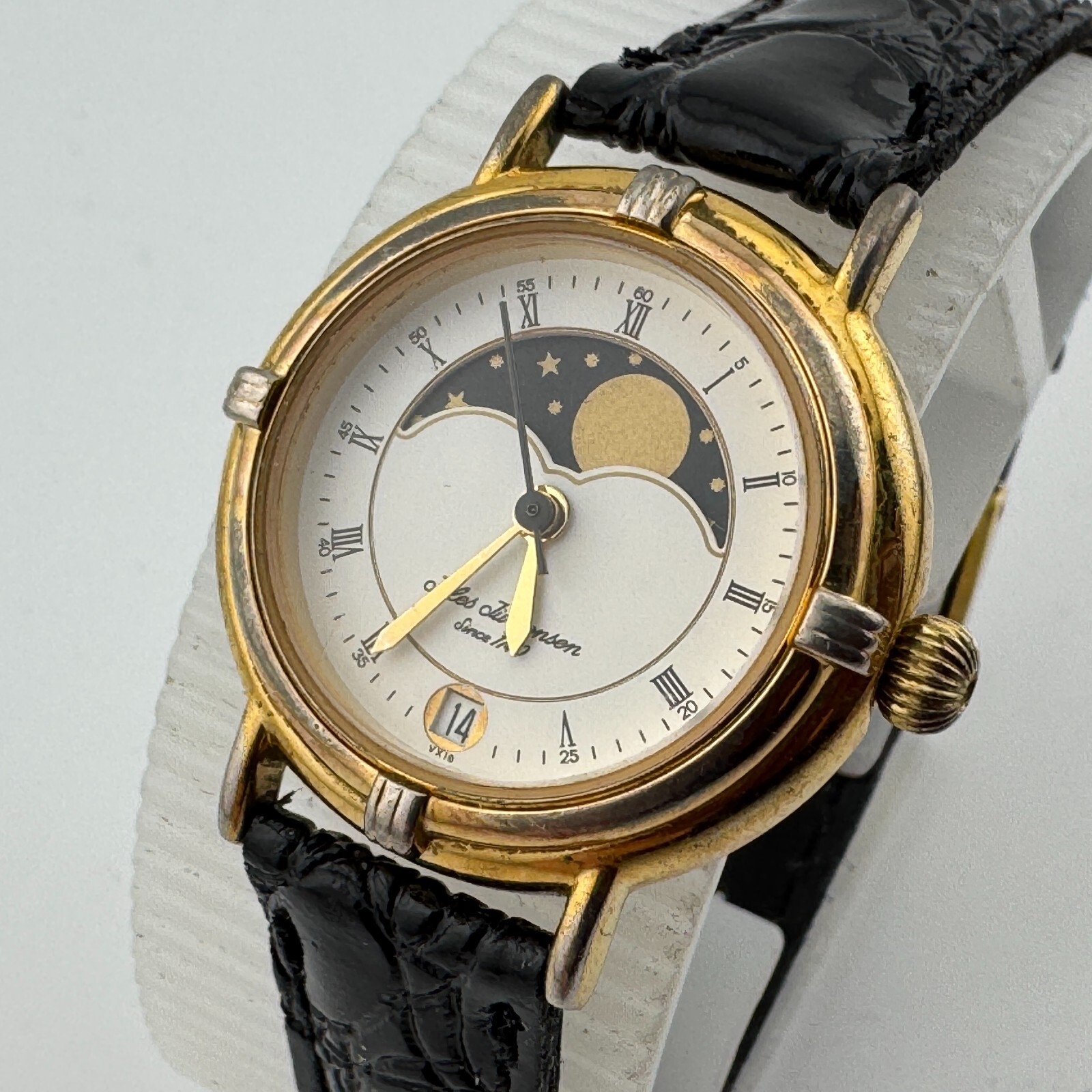Jules Jurgensen ムーンフェイズ クォーツ腕時計 A2883 Jules Jurgensen ムーンフェイズ クォーツ腕時計 A2883