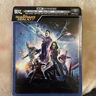 Guardians of the Galaxy 4K UHD/Blu-Ray/ Limtied Edition Steelbook Best Buy
