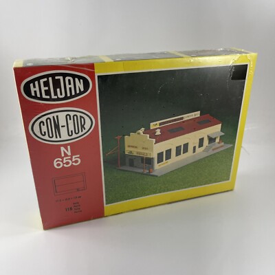 Heljan Con-Cor ~ N 655 ~ Weekly Herald The Graphic Press Print Shop Building Kit