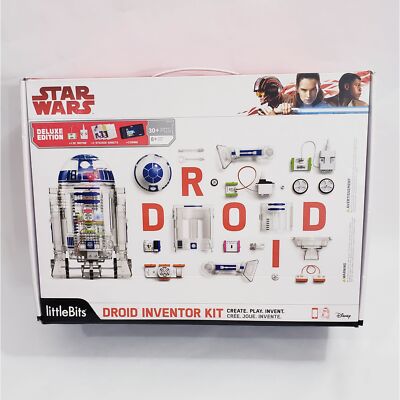 Star Wars R2D2 LittleBits Droid Programmable Inventor Kit Bluetooth New Stickers