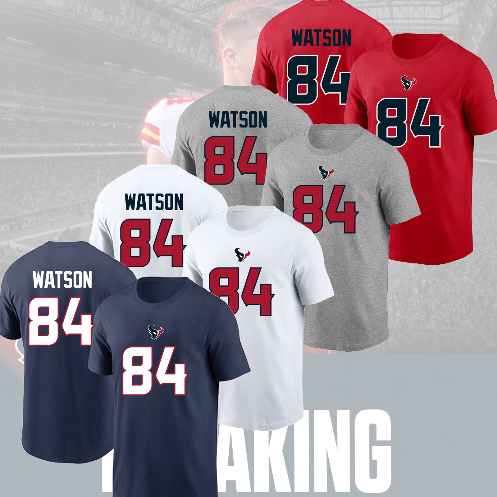 売れ筋商品|||ナイキ カットソー トップス レディース Women's Deshaun Watson Houston Texans Women's Player Game Jersey - White s-l1200.jpg