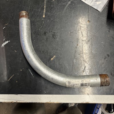 Wheatland Tube Elbow Rigid 90 Deg STD RAD E-32152-C Electrical Conduit Pipe