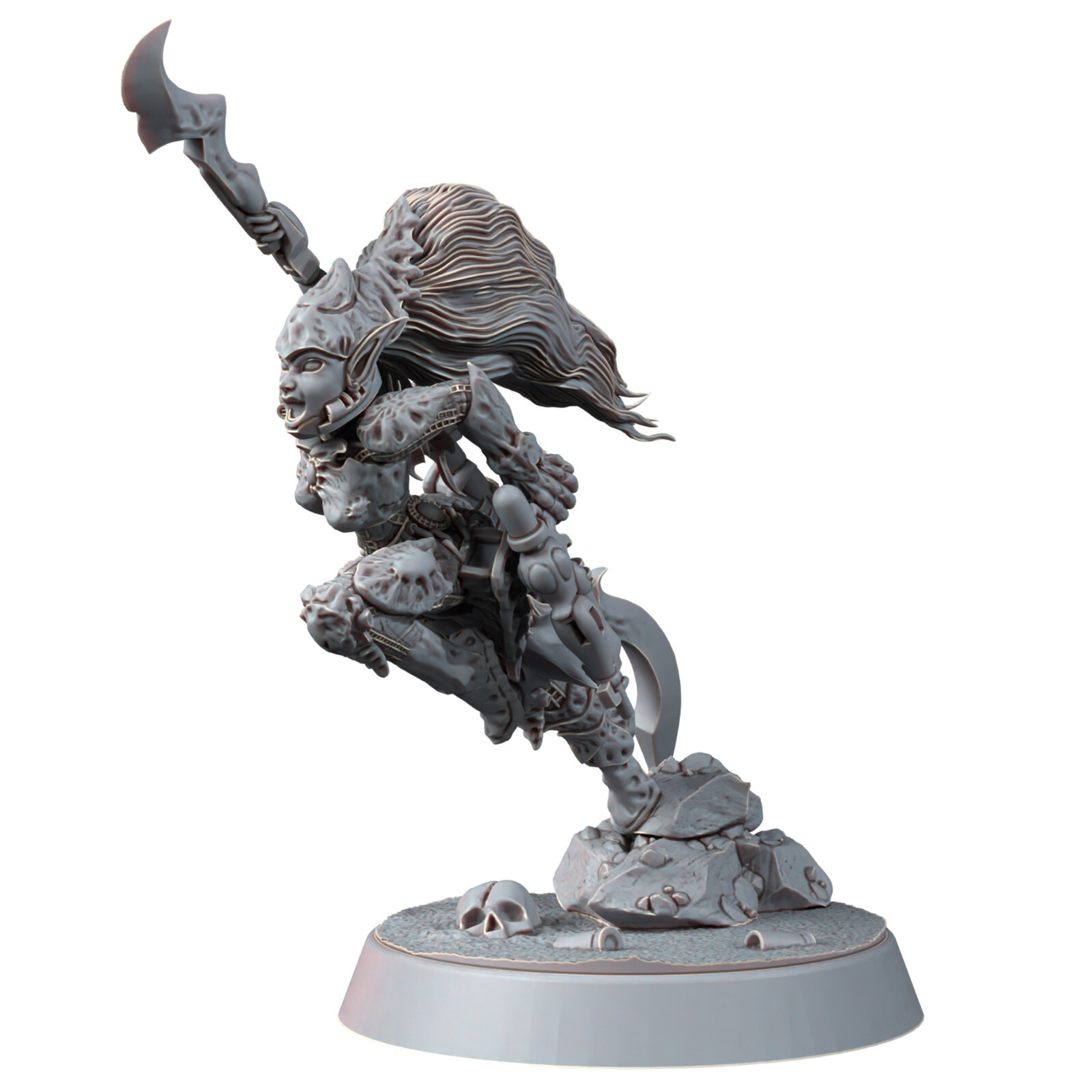 Эксклюзивные легкие воющие клинки для военных игр Exarch in Bones Eldar Banshee 28 мм