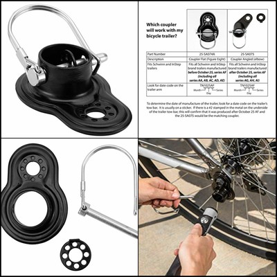 schwinn bike trailer attachment