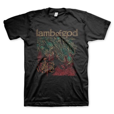 LAMB OF GOD cd cvr ASHES OF THE WAKE Official SHIRT XL New omen resolution 