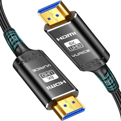 10K 8K HDMI Cable 2.1 - Available in 1.5FT 3FT 6FT 10FT 15FT Lengths Heavy Du...