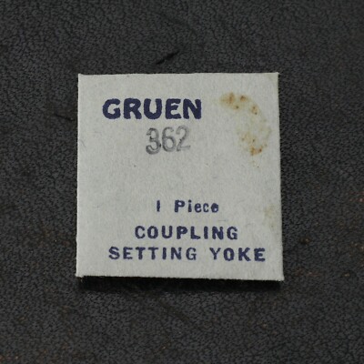 Gruen 362 Coupling Setting Yoke Part #278 1160-1 New Old Stock Genuine (#C6D6)