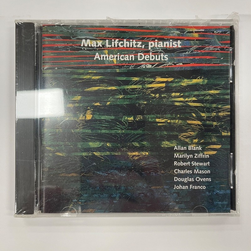 Max Lifchitz - American Debuts - NORTH/SOUTH (1CD SEALED, 1992)