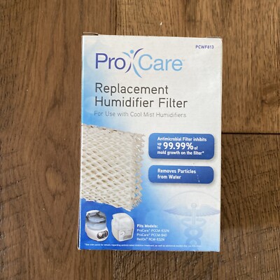 New Pro Care Replacement Filter For Cool Mist Humidifiers PCWF813