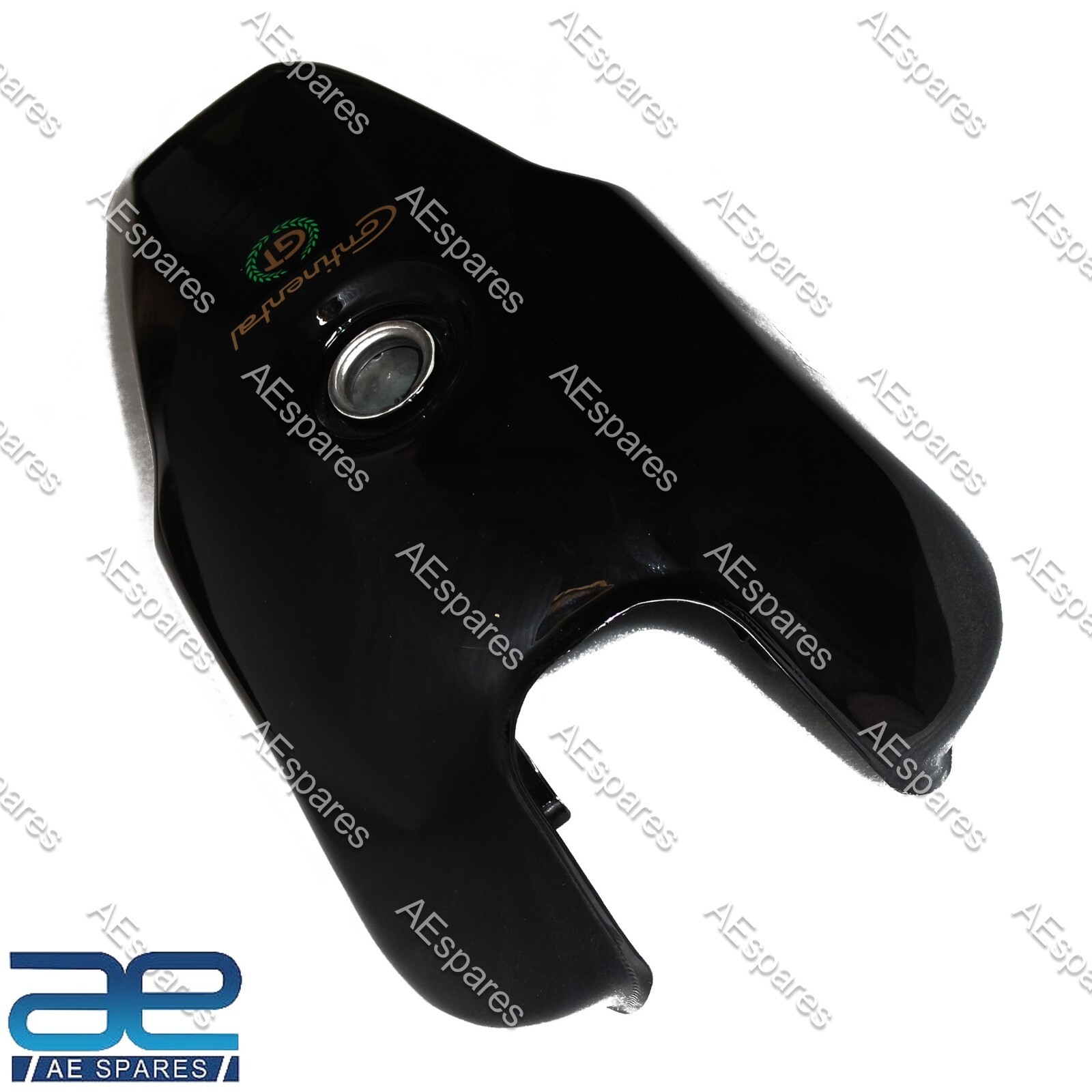 For Royal enfield Continental GT 535 cc Petrol Gas Fuel Tank Black Color  