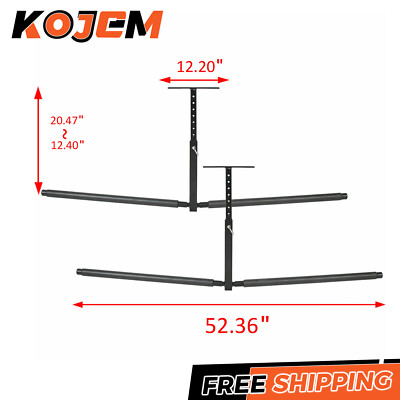Adjustable Kayak Ceiling Rack Storage surfing Rack Hanger Overhead Mount Frame
