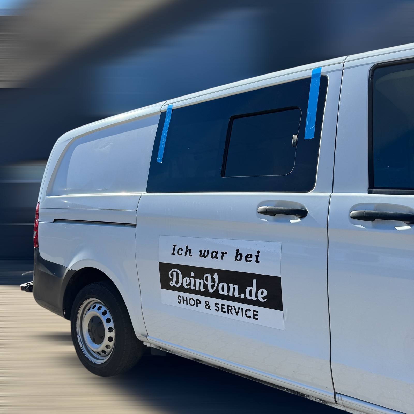 Schiebefenster Seitenscheibe vorne rechts für Mercedes Vito V-Klasse W447 NEU