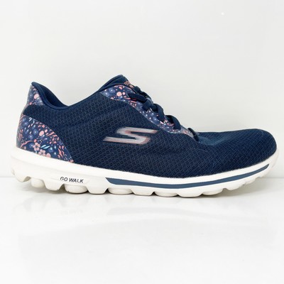 

Женские кроссовки Skechers Go Walk 124990 синие кроссовки размер 10, Синий, Go Walk
