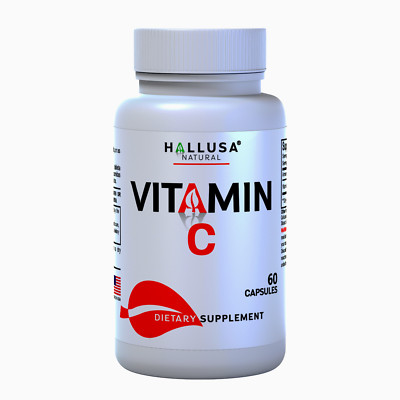 VITAMIN C 1000mg - Powerful Antioxidant - Boosts the Immune System - 60 Cap