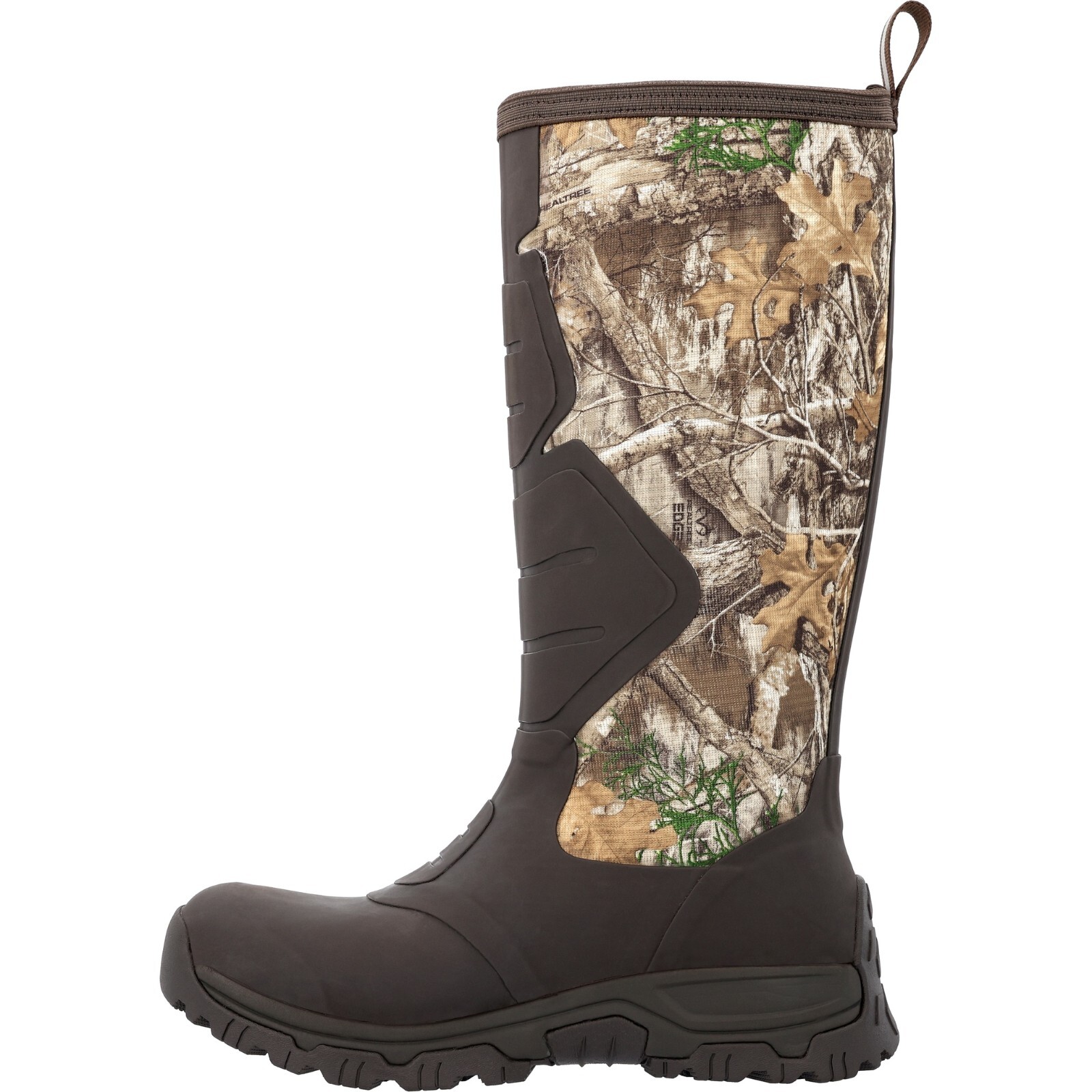 Pre-owned Muck Boots Muck Men's Realtree Edge™ Apex Pro 16 In Insulated Outdoor Boots Apmsrte - In Bark/rt Edge