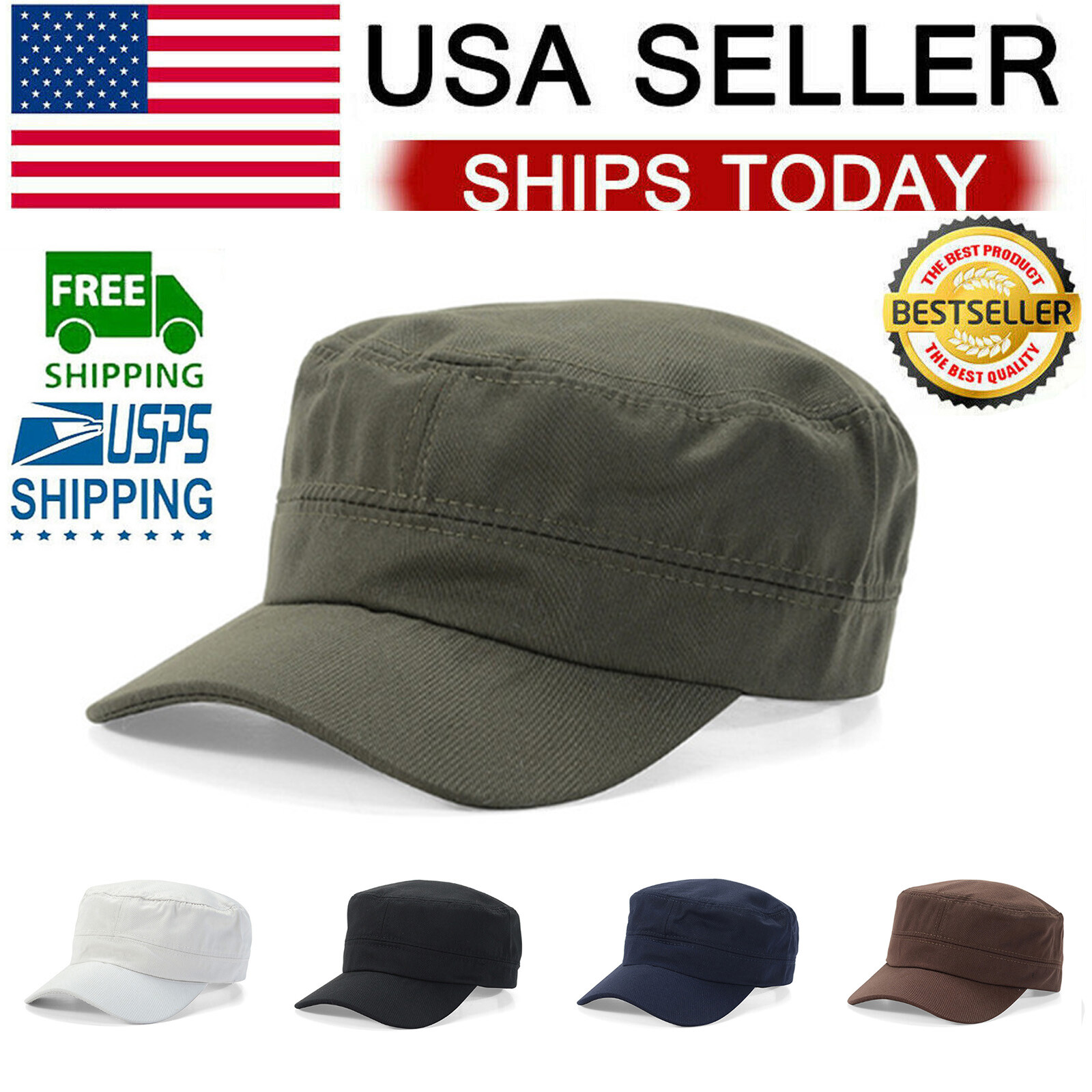 Adjustable BDU Fitted Army Cadet Military Cap H