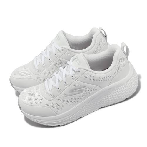 SKECHERS MAX CUSHIONING ホワイト スケッチャーズ マックスクッショニング エリート 2.0