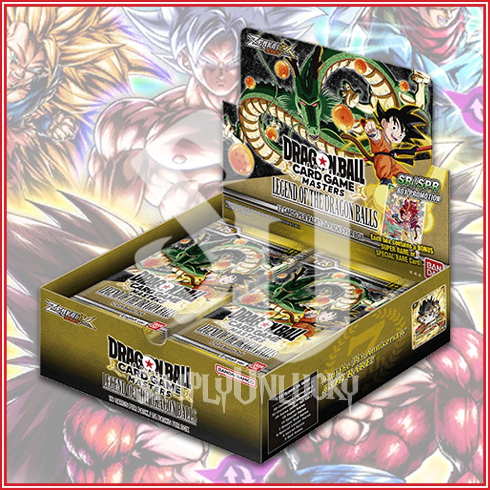 DRAGON BALL SUPER: LEGEND OF THE DRAGON BALLS Booster Box DRAGON BALL SUPER: LEGEND OF THE DRAGON BALLS Booster Box