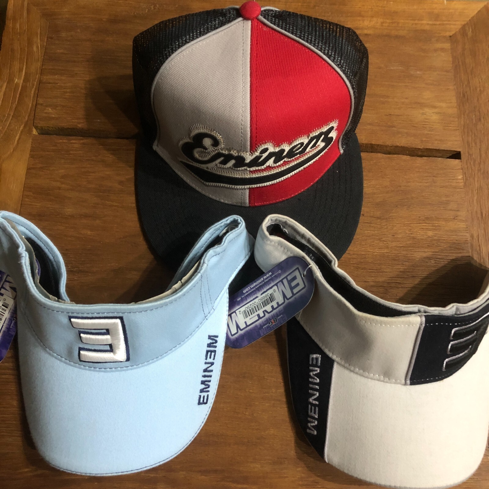 Rare 90s VTG in NEW Lot] EMINEM Snapback & Visor Cap / Dr