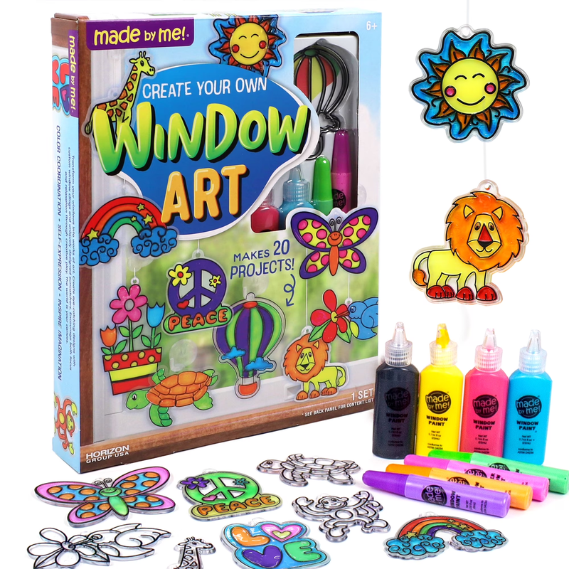 Create Your Own Multicolor Window Art, Art & Craft Kits, Child...