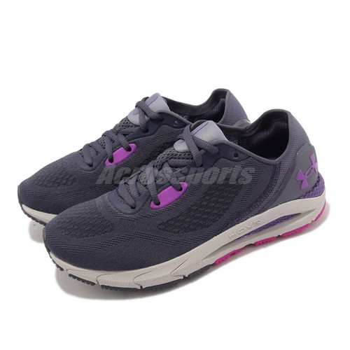 

Under Armour HOVR Sonic 5 UA Фиолетовый Серый Женские спортивные кроссовки для бега 3024906-501, Hovr Sonic 5