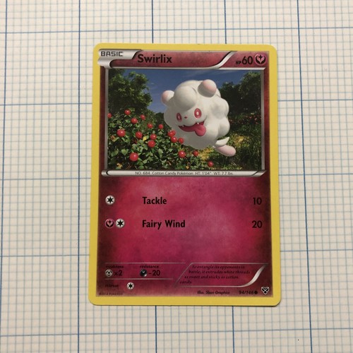 Pokémon TCG Swirlix XY 94/146 Regular Common | eBay