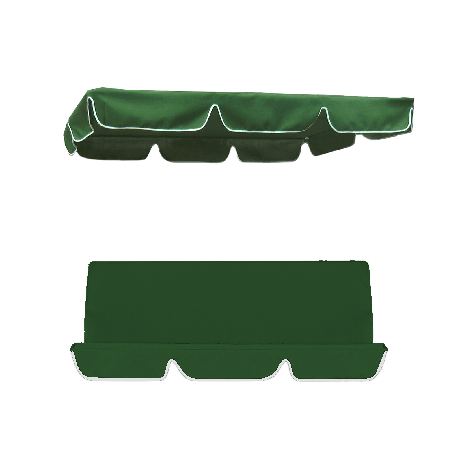 Garden Swing Top Canopy Seat Covers Set 610D Cloth Waterproof Hammock Covers