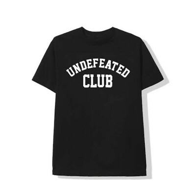 Anti Social Social Club X Undefeated ''Club Undefeated'' Tee Black 100% authentic 