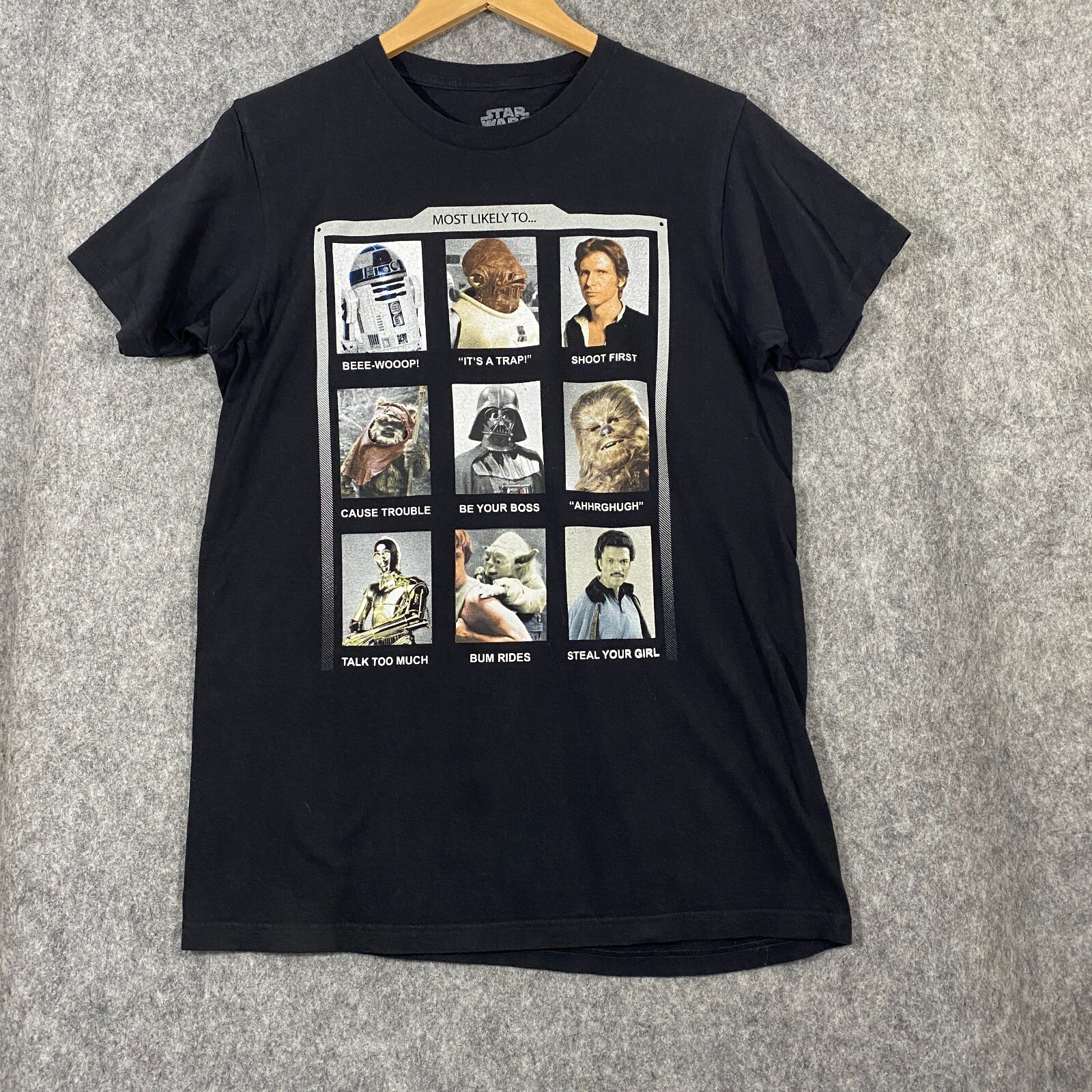 FifthSun Star Wars Size M Black 