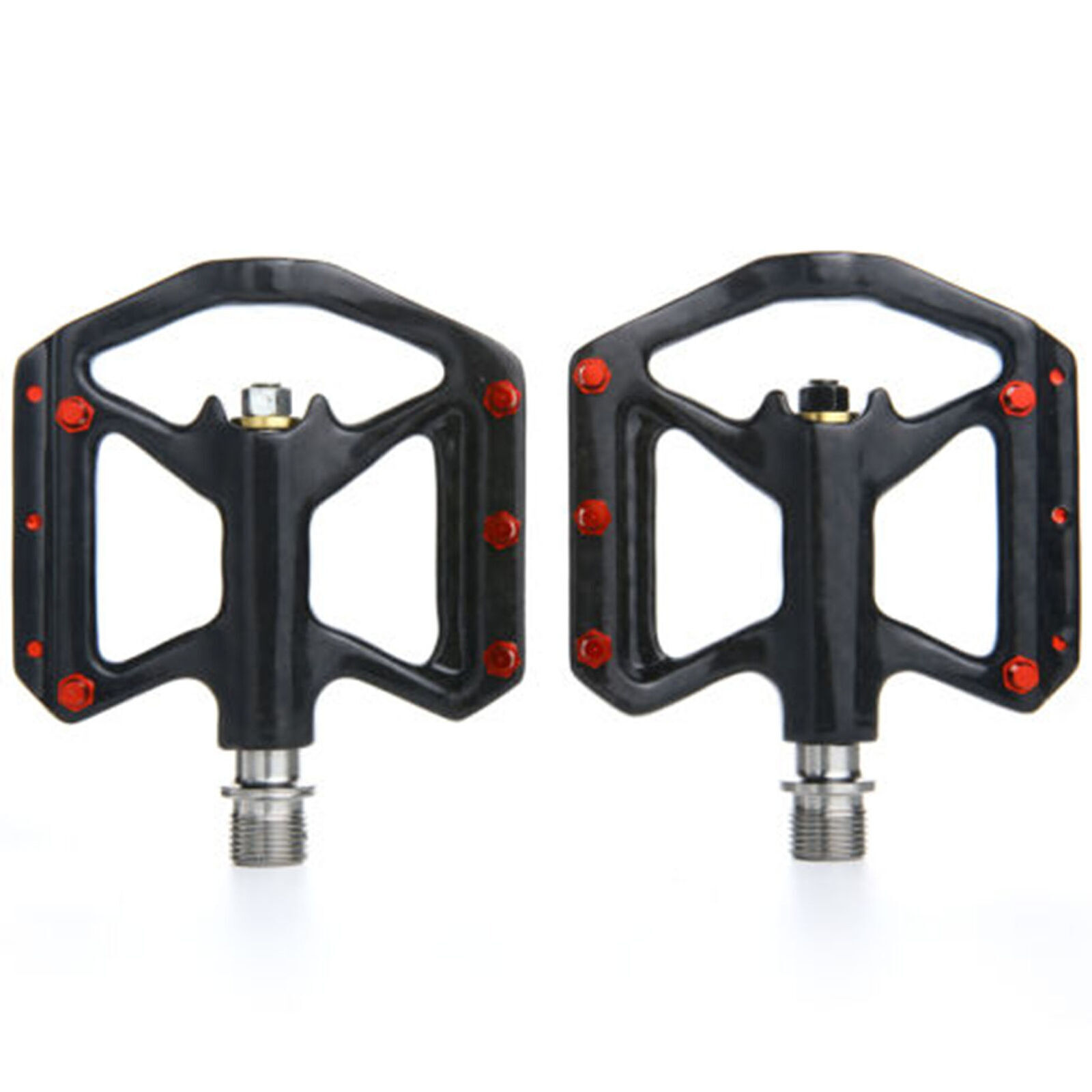 1 pair Carbon Fiber Road Mountain Urban Bike Pedals Bicycle flat Pedal