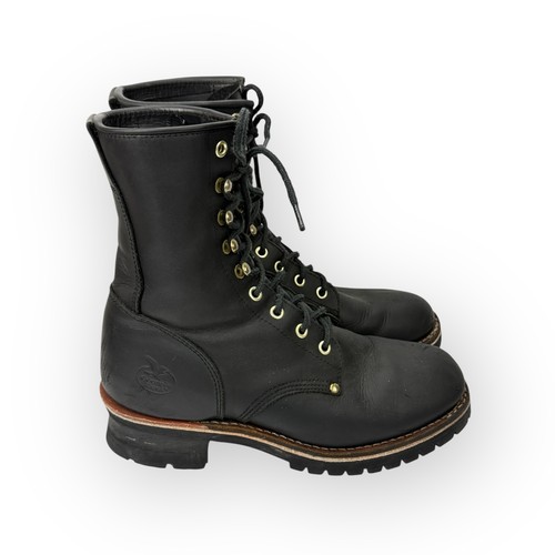 古着 Georgia Boot Vintage 1990s Grunge Georgia Boots Mens Black Rough Out