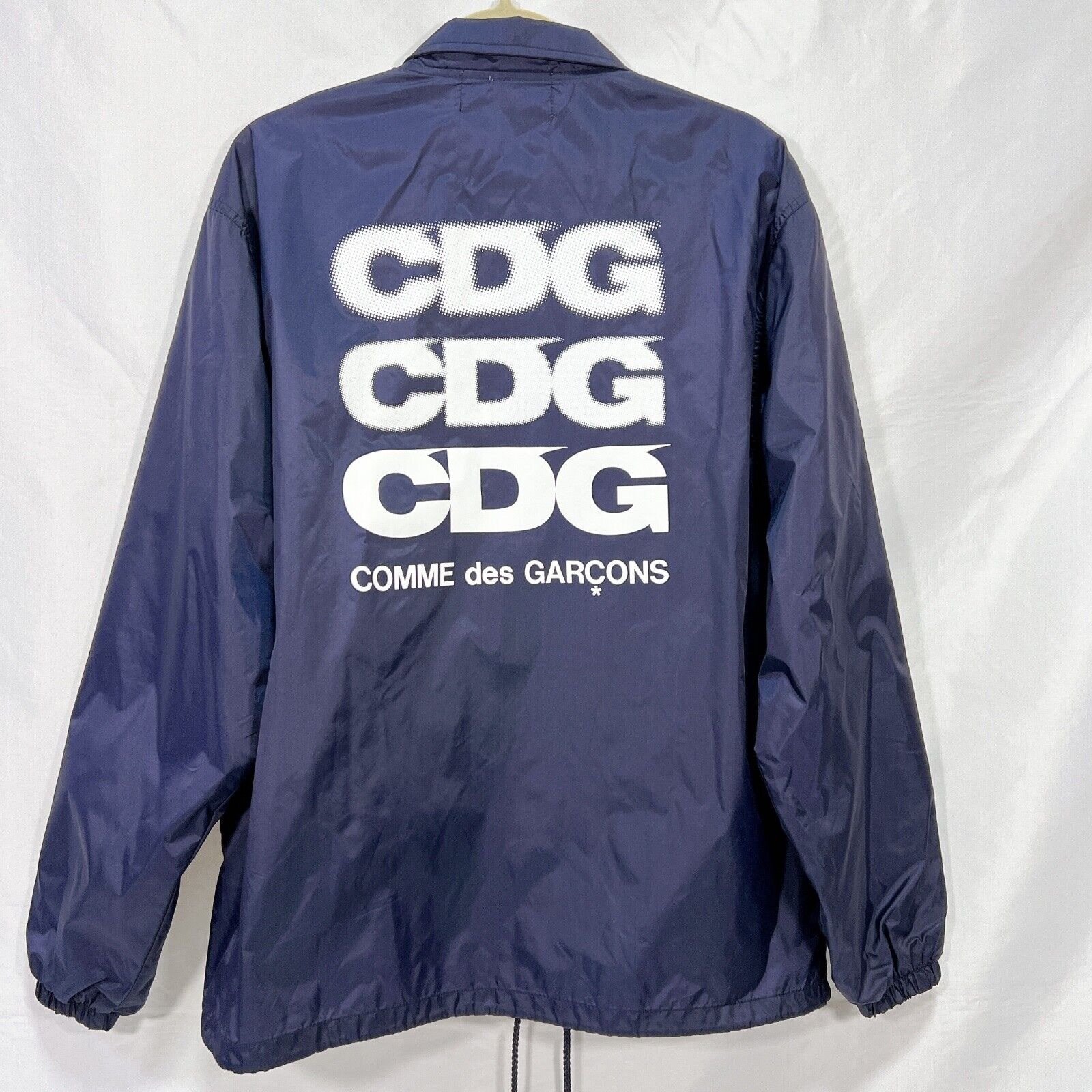 CDG COMME des GARCONS SZ-J004 Back Print Coach Jacket SZ CDG COMME des GARCONS SZ-J004 Back Print Coach Jacket SZ