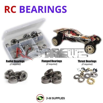RCScrewZ Metal Shielded Bearings kyo073b for Kyosho Ultima 2WD (3115) | SET