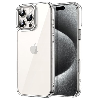 JETech Case for iPhone 16 Pro 6.2-Inch, Non-Yellowing Shockproof Bumper Cover