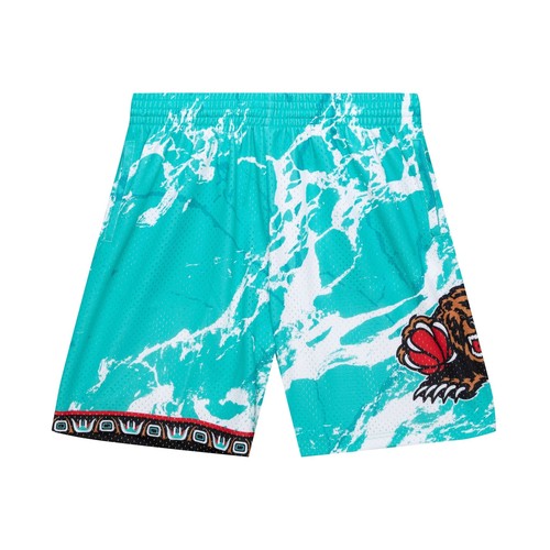 

ШОРТЫ MITCHELL - NESS NBA TEAM MARBLE SWINGMAN VANCOUVER GRIZZLIES 1996, Teal
