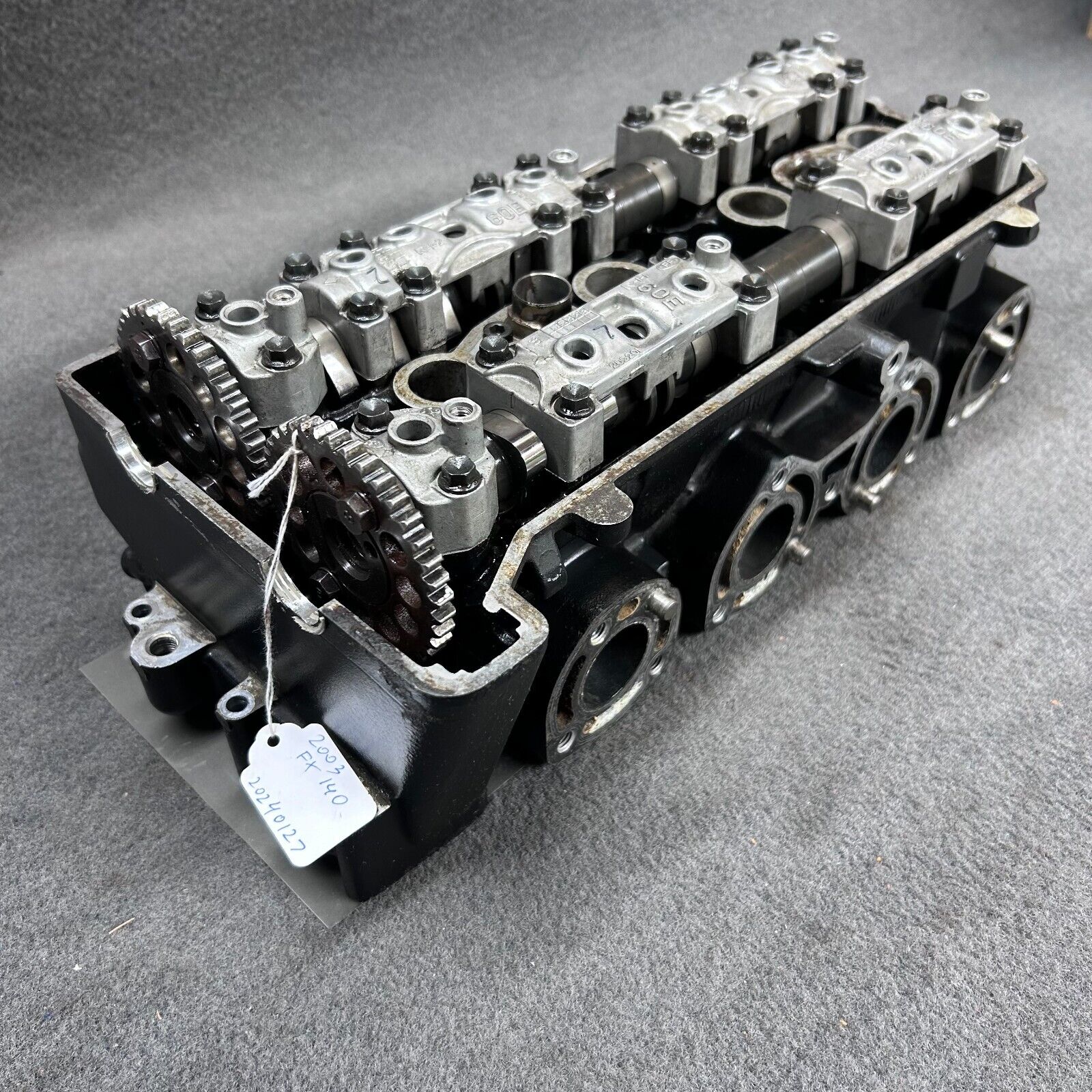 YAMAHA 2002-2010 FX140 FX1000 TOP END CYLINDER HEAD 6B6 YAMAHA 2002-2010 FX140 FX1000 TOP END CYLINDER HEAD 6B6