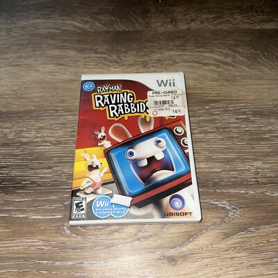 Rayman Raving Rabbids TV Party - Wii - COMPLETE