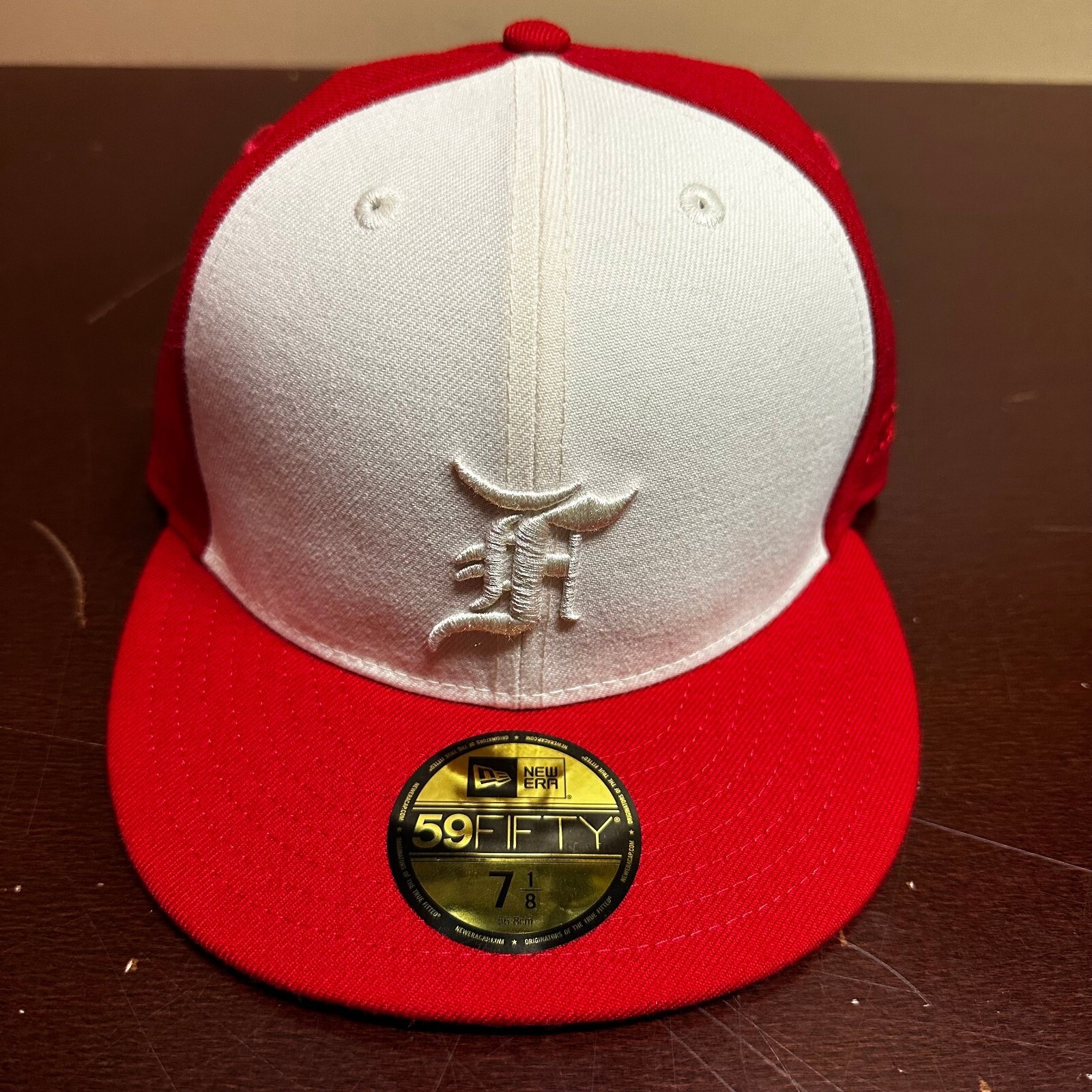 マ*ル様 7 5/8 Fear of god essentials New Er Fear Of God Essentials x New Era 59Fifty Brown Trucker Hat