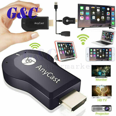 AnyCast M9 Plus WiFi Display Dongle Receiver Airplay Miracast HDMI TV HD 1080P