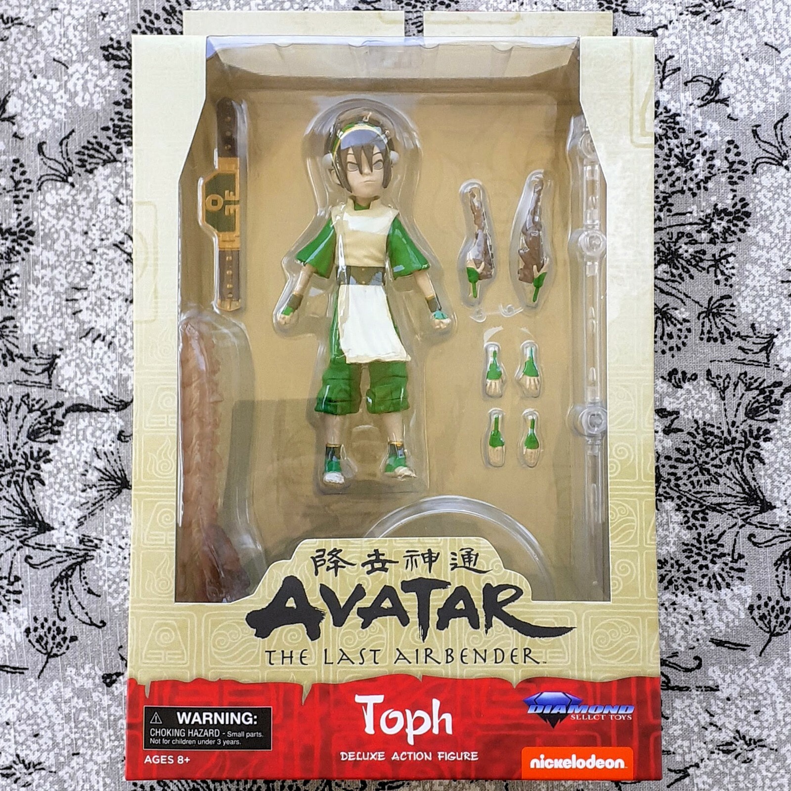 TOPH Avatar The Last Airbender Deluxe Series 3 Action Figure