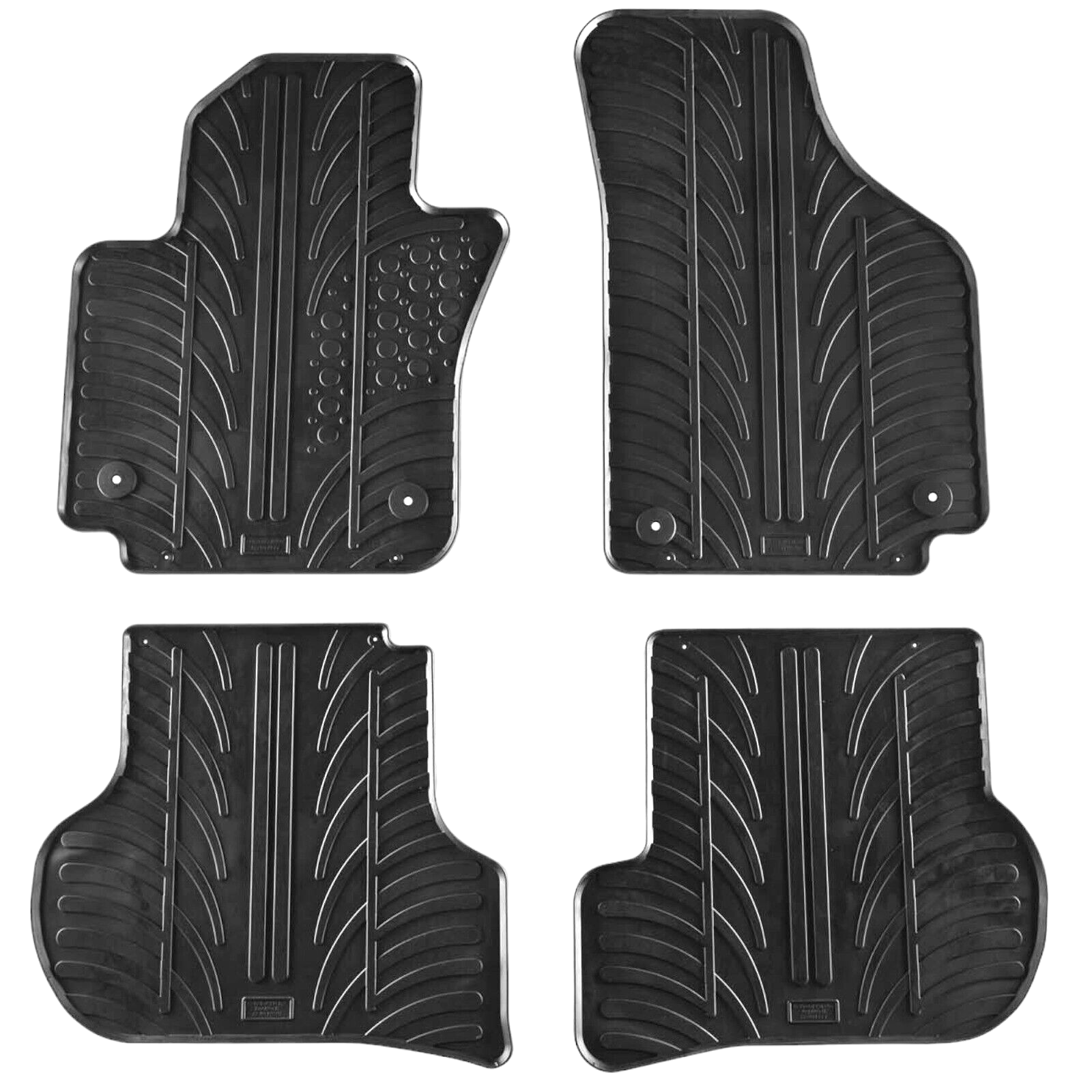 Rubber Car Floor Mats For Seat Altea All Weather Heavy Duty Rugs Auto Liners New