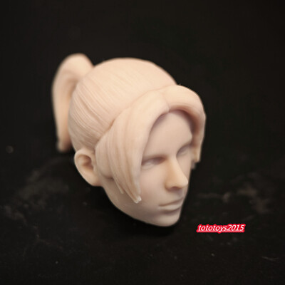 1:12 Claire Redfield Girl Head Sculpt Model For 6'' Female Action Figure body