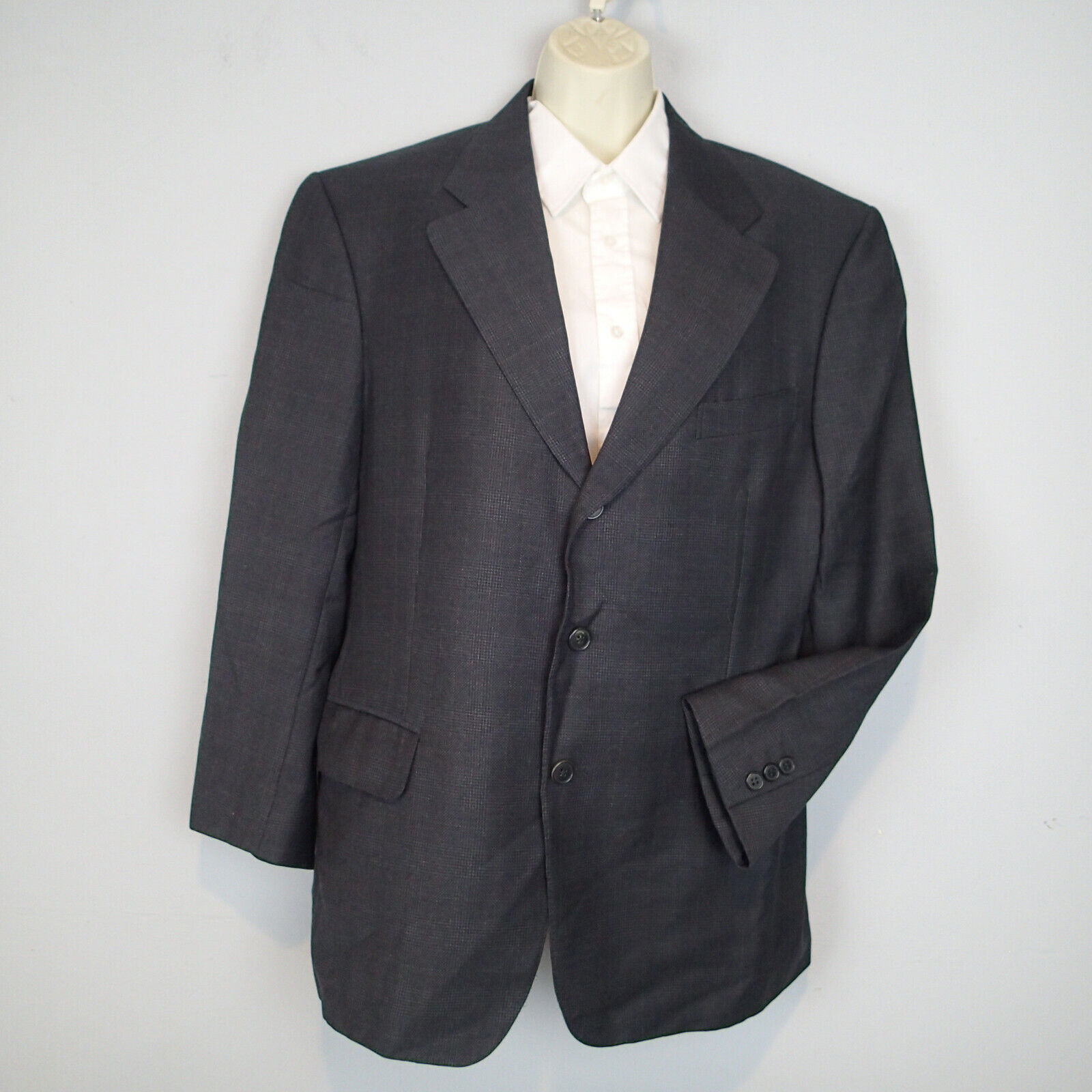 ermenegildo zegna SUIT JACKET BLAZER, 40 short ,plaid ,WOOL